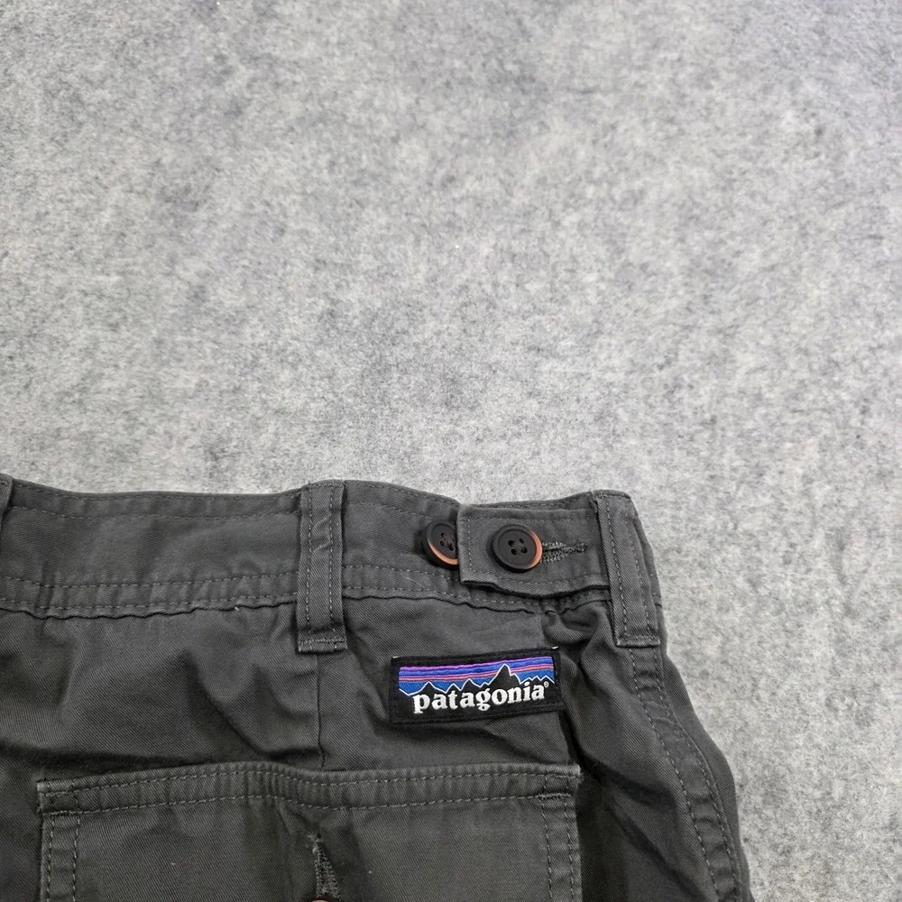 Patagonia Organic Cotton Twill Utility Shorts Mens 28 Gray Cargo Casual Pockets